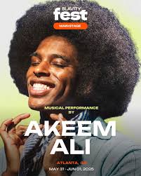 ATL this is one for the books! @akeem__ali is bringing the heat to the Main  Stage at Blavity Fest