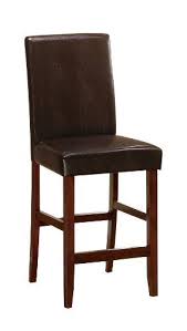 Poundex Dining High Chair 24 Inch Height In Brown Color Set Of 2 Home Bar Furniture Chair Bar Furniture