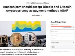 Change.org petition on bitcoin and Amazon - Business Insider