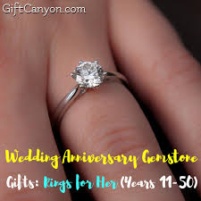 So, as your first anniversary approaches, you are probably thinking about what to get your wife that fits the traditional paper gift anniversary or the more. Wedding Anniversary Gemstone Gifts Rings For Her Years 11 50 Gift Canyon
