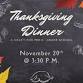 Thanksgiving Dinner Craft event image
