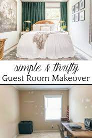 16 times wall paneling made a boring room so much more charming. Our Guest Bedroom Makeover Reveal Guest Bedroom Makeover Small Guest Bedroom Guest Bedrooms