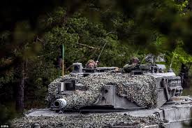 Ussr would be highly superior in that field except the cheiftain with its superpowerful cannon of the time, thick armor and state of the art crew protection would balance it out a bit. Nato Tanks Put On Massive Show Of Strength In Germany Daily Mail Online