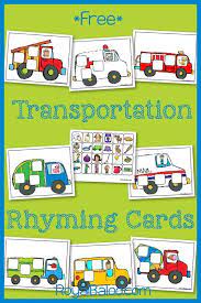 Almost every book that we read very subscribe to our weekly newsletter and receive a free kids activities. Transportation Rhyming Cards Royal Baloo Transportation Theme Preschool Transportation Preschool Activities Transportation Preschool