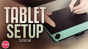 As a tablet physically resembles a mouse pad, you may be compelled to place it the right or left of your keyboard. Osu Tablet Setup Tutorial Youtube