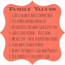  15 Christian Family Values Ideas Family Values Christian Families Family Rules