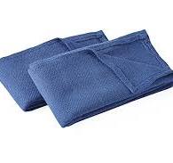 Medline Sterile Disposable Surgical Towels, Deluxe, 27" x 17", Blue, 4  Towels Per Pack, Case Of 20 Packs
