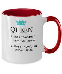 Queen Coffee Mug Gifts for Grandma Mug Gift for Her Gift - Etsy