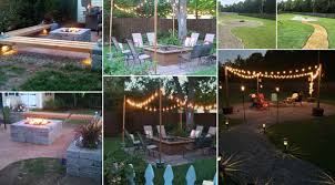 Then, just pair with a commercial grade light string in the. 15 Diy Backyard And Patio Lighting Projects Amazing Diy Interior Home Design