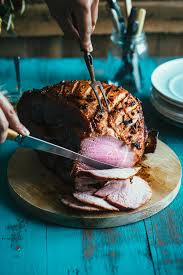 A Christmas Feast Menu Designed Using Contemporary Ingredients Which Is Fresh And Fun Recipe For Baked Ham Also Included Food Christmas Food Recipes