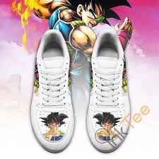 Reflective dragons // custom made nike air force 1. Bardock Custom Dragon Ball Z Anime Nike Air Force Shoes