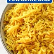 Half chicken broth and half water works great. Turmeric Rice Yellow Basmati Rice Cook It Real Good