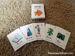 You can also use them as flashcards or hang. R Controlled Vowels Go Fish The Measured Mom