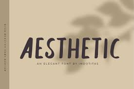Apply it in case you need to achieve a grunge effect of the text. Aesthetic Font Display Fonts Creative Market