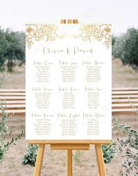 We Design Edit Printable Wedding Seating Chart