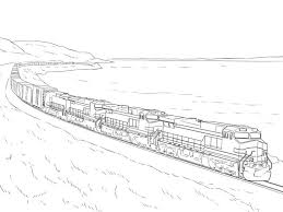 Freight Trains Coloring Pages Train Coloring Pages Coloring Pages Monster Truck Coloring Pages