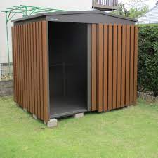 new japanese monooki 画像は gm になります 信頼のメイドインジャパン物置 あたらしいマツモト物置は日本のスチール製 物置の 歴史５０年を代表する物置です さんかく屋根のデザインと outdoor structures cleaning supply storage outdoor