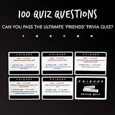 This post was created by a member of the buzzfeed commun. Paladone Juego De Preguntas De Preguntas Sobre La Serie De Television De Amigos Con 100 Preguntas Amazon Com Mx Juguetes Y Juegos