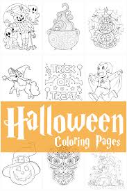 Free coloring pages to download and print. 75 Halloween Coloring Pages Free Printables