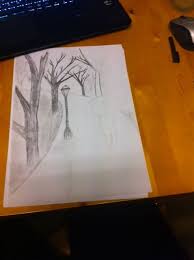 Houtskool Tekening 2 Tekenen Houtskool Activiteiten
