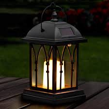 48ft globe led string light has 24 suspended sockets, 24 1w g40 led bulbs, and extra 1 spare bulb, each 2 feet apart. Globrite Solar Candle Lantern Light Outdoor Hanging Garden Lights Lamp For Patio Outside Or Table Buy Online In Dominica At Dominica Desertcart Com Productid 209912171