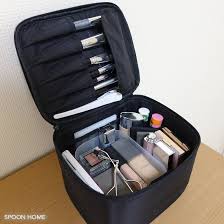 無印良品 ナイロンメイクボックスの収納ブログ画像 無印 メイク メイク道具 収納 メイクボックス 収納