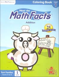 8x11 pages with perforations make tearing out pages easy when it's time to take out and hang on the fridge! Meet The Math Facts Addtn Coloring Book Lvl 1 Preschool Prep Company 9781935610557