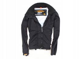 details about e superdry womens jacket windcheater black xl