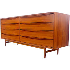 Danish Modern Eight Drawer Teak Dresser Designed By Arne Vodder Danish Modern Design Vintage Credenza Dresser Design