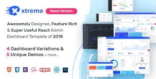 Xtreme React Admin Template Columns4 Bootstrap React React Admin React Admin Panel React Admin Template R Templates App Template Template Site