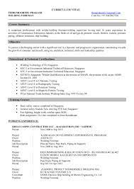 Prakesh Welding Foreman Cv