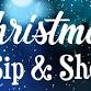 Christmas Sip and Shop event image