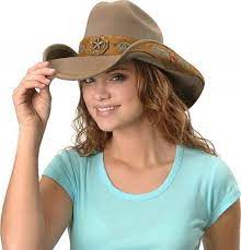 Young Woman Wearing Cowboy Hat Western Wear For Women Womens Health Magazine Healthy Women