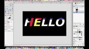 Youtube Gimp Tutorial Gimp Photo Editing Transparent Text