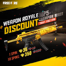 I got new awm skin weapon royale free fire. Enjoy A Discount On Your First Spin Garena Free Fire Facebook