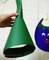 D I Y Brinjal Outfit For Kid Fancydress At School