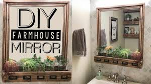 Do you assume bathroom mirror ideas diy seems great? Diy Farmhouse Mirror Bringing The Rustic Chic