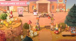 With permissions from kind acnh users, we've listed some great custom designs for path and floor. Acnh Plaza Design Ideas Tips Best Resident Services Area Design Ideas In Animal Crossing New Horizons