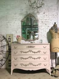 Painted Cottage Chic Shabby French Dresser And Mirror Dr1054 795 00 The Painted Cottage Vintage In 2020 Painted Cottage Vintage Painted Furniture Cottage Chic