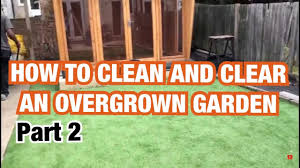 How to clear an overgrown garden fast. How To Clean And Clear An Overgrown Garden In London Part 2 Youtube