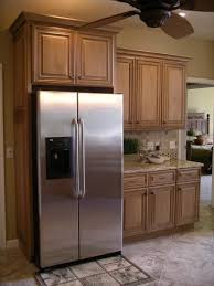 Image Detail For Standard Depth Refrigerator Is Built In To The Surrounding Cabinetry Budget Kitchen Remodel Built In Refrigerators Kitchen Refrigerator