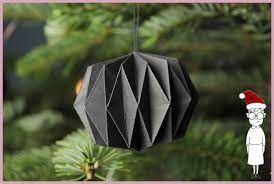 Wir zeigen ihnen drei ideen für christbaumanhänger, die groß und klein gelingen. Weihnachtsbaumschmuck Aus Papier Frau Friemel