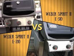 Impressive temperature control and an even heating surface results in perfectly cooked food, and a sleek, compact design is attractive and saves space. Weber Spirit Ii E 210 Vs E 310 Which One To Buy Bbq Grill
