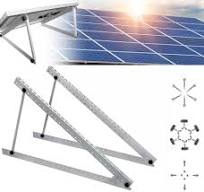 Solar Panel RV Tilt Mount Brackets Kit System Roof Flat Surface Adjustable Frame