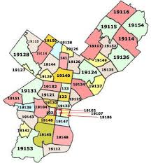 Philadelphia Pa Information Zip Code Map Philadelphia Philadelphia Neighborhoods
