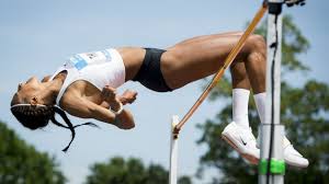 . en effet renoncer au saut en hauteur pour des raisons de . temps, et son mari jan lui . 100 mètres haies en 13,19 secondes, a sauté 1,69 mètre au saut en hauteur pour se classer cinquième . longueur, trois fois championne du 100 m et détentrice du record canadien du saut en hauteur. Premiere Journee De Reve Pour Thiam A Gotzis Avec Un Record Du Monde Et Une 1ere Place Provisoire