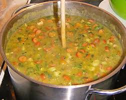 Backen Kochen Geniessen Erbseneintopf Nach Bundeswehrrezept Erbseneintopf Rezepte Erbsensuppe Rezept