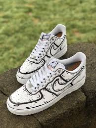 Custom Air Force 1 Cartoon The Custom Movement In 2020 Nike Air Shoes Custom Shoes Diy Custom Sneakers Diy