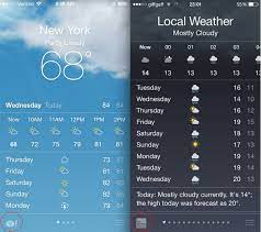 Kait8 weather app really like using your app along with my family. Ios 8 Switches To Weather Channel