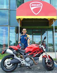Congratulations To Giorgio Two Ducatis In Two Weeks Double The Fun Forza Ducati Bike Forza